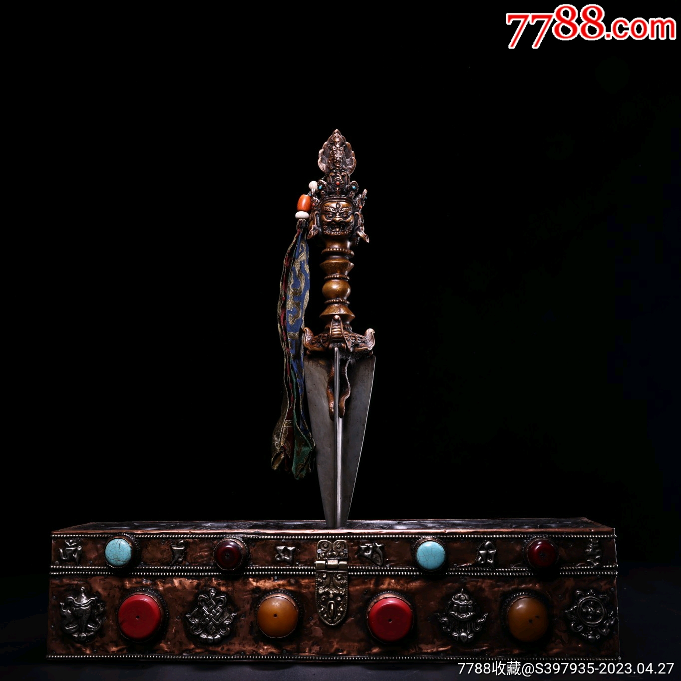 降魔杵,金刚降魔杵法器-价格:2800元-se93542496- 其它佛/道藏品-零售-7788收藏__收藏热线