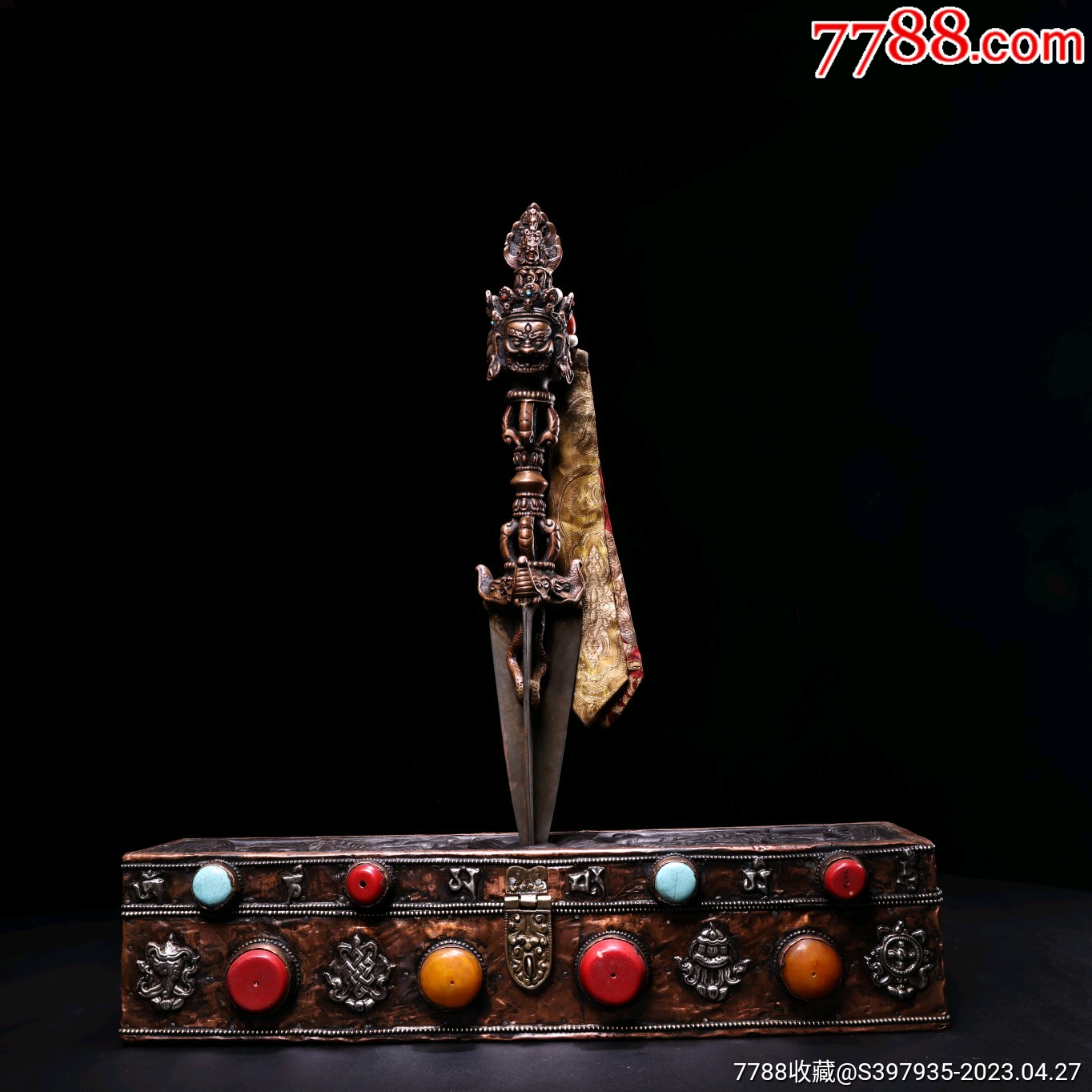 降魔杵,金刚降魔杵法器-价格:3500元-se93542514- 其它佛/道藏品-零售-7788收藏__收藏热线