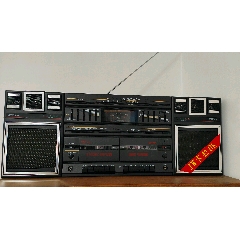 京华牌双卡收录机