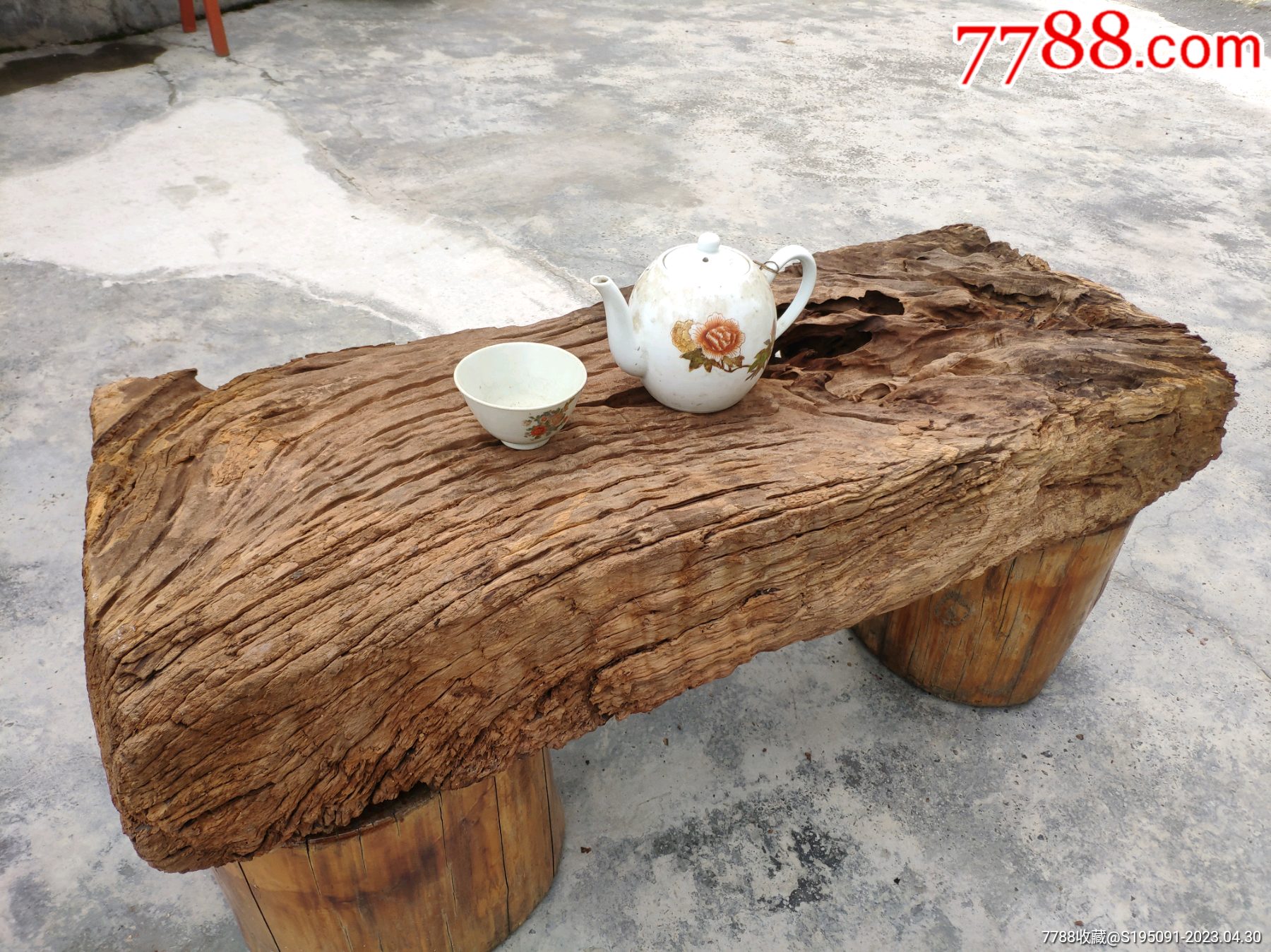 百年侘寂风化木精品特厚茶台-价格:780元-se93607871-天然原木-零售-7788收藏__收藏热线