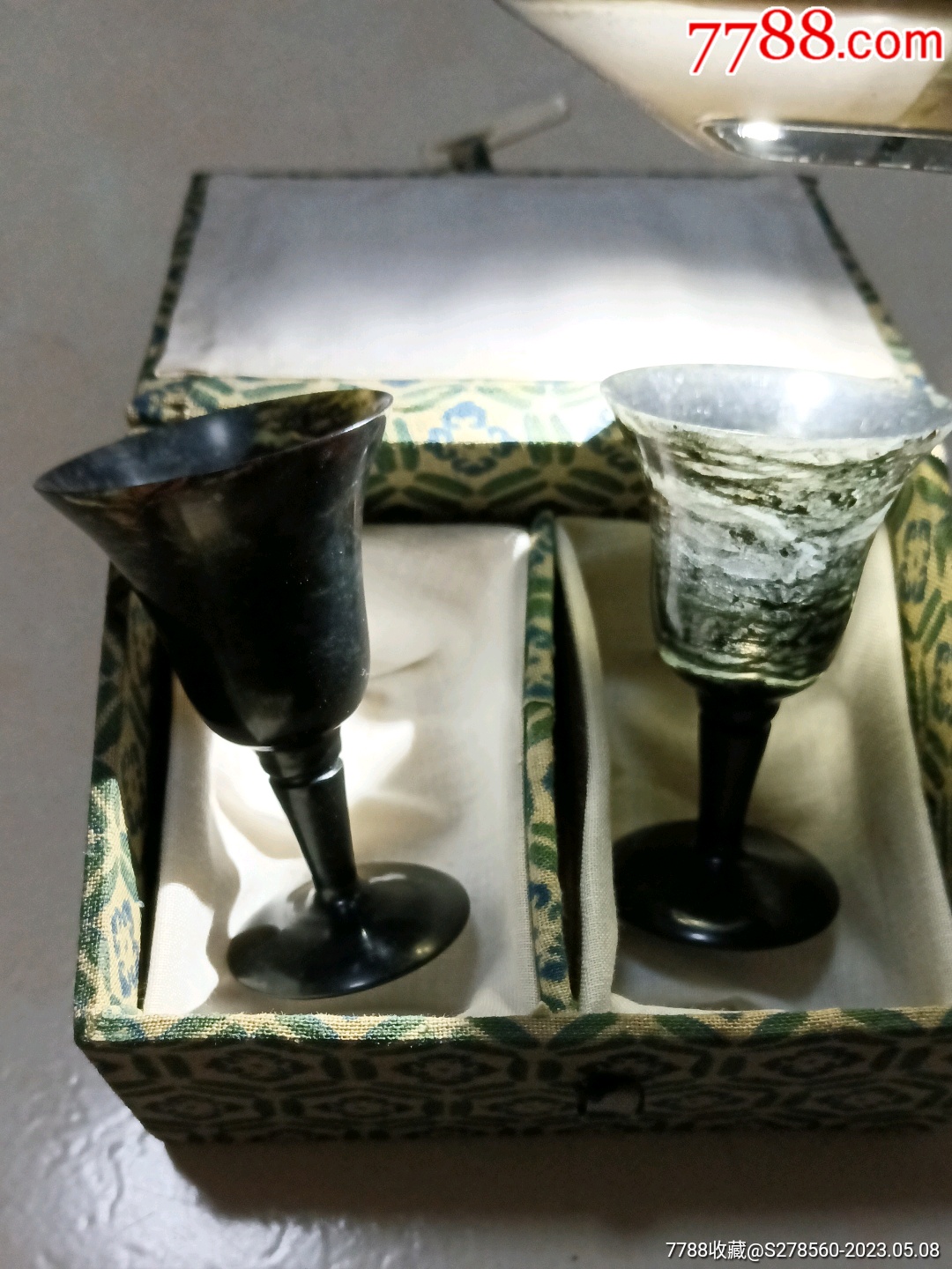 兰陵美酒夜光杯2个有原合和说明书_其他酒具用品_第3张_7788老酒收藏