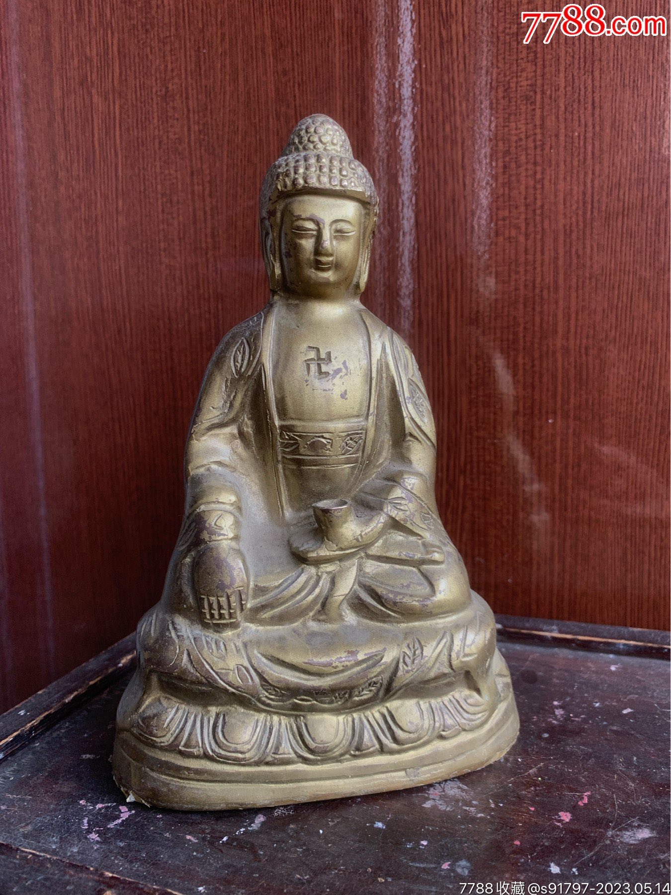 老铜佛像-铜像/铜佛像-7788红宝书