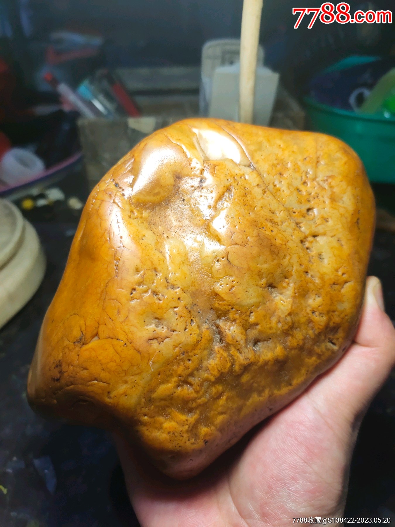 天然黄蜡石冰料大冰坨子,近3.5斤(此单不合邮,看好再拍售出不退不换)-价格:298元-se94015939-黄蜡石/蜡石-零售-7788收藏 ...