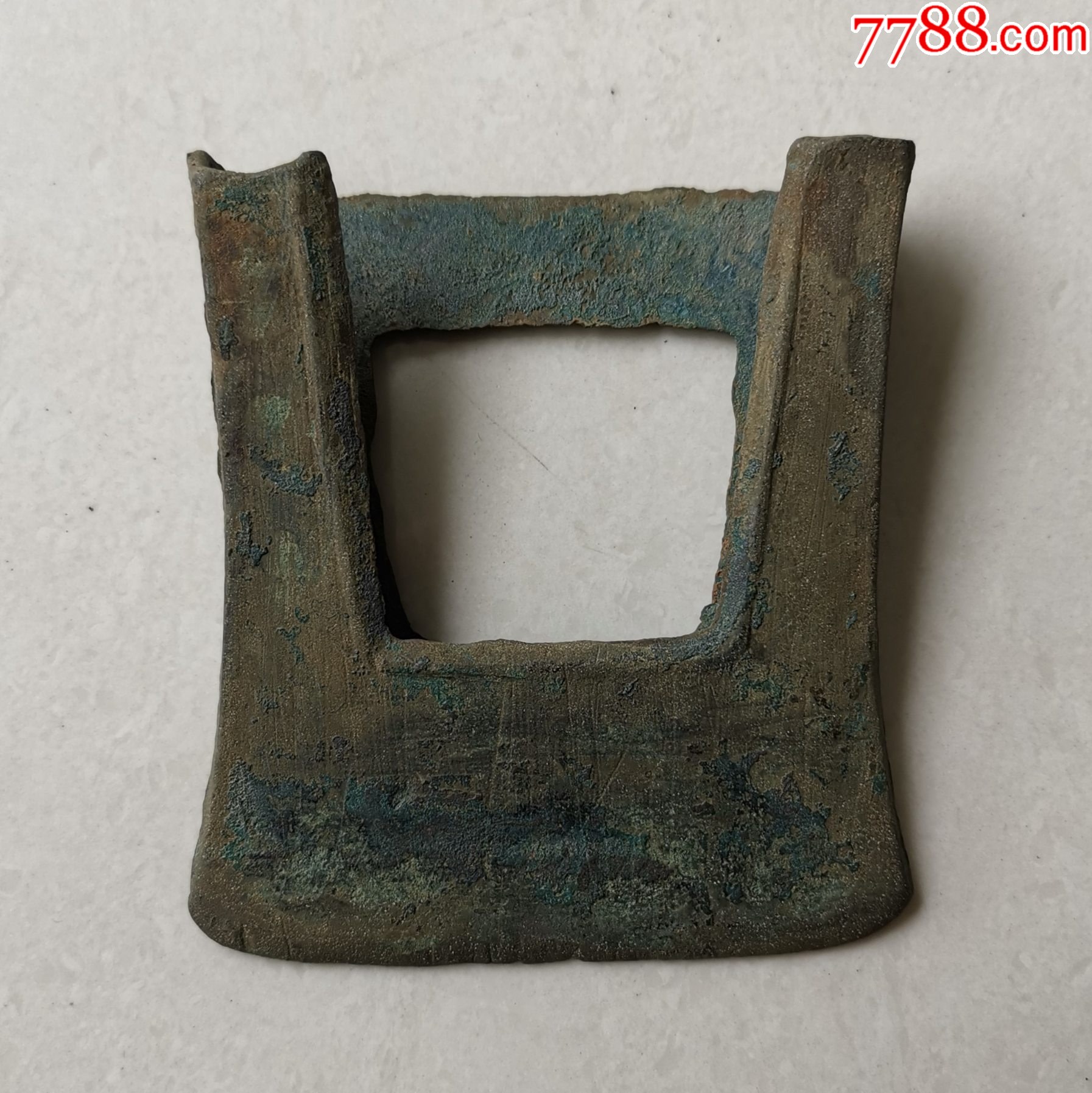 春秋战国吴越青铜锸-价格:4000元-se94018273-铜杂件-零售-7788收藏__收藏热线