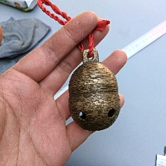 清代时期铜牲口铃铛一个,造型漂亮,包浆老道惹人喜欢,品相非常好,这个