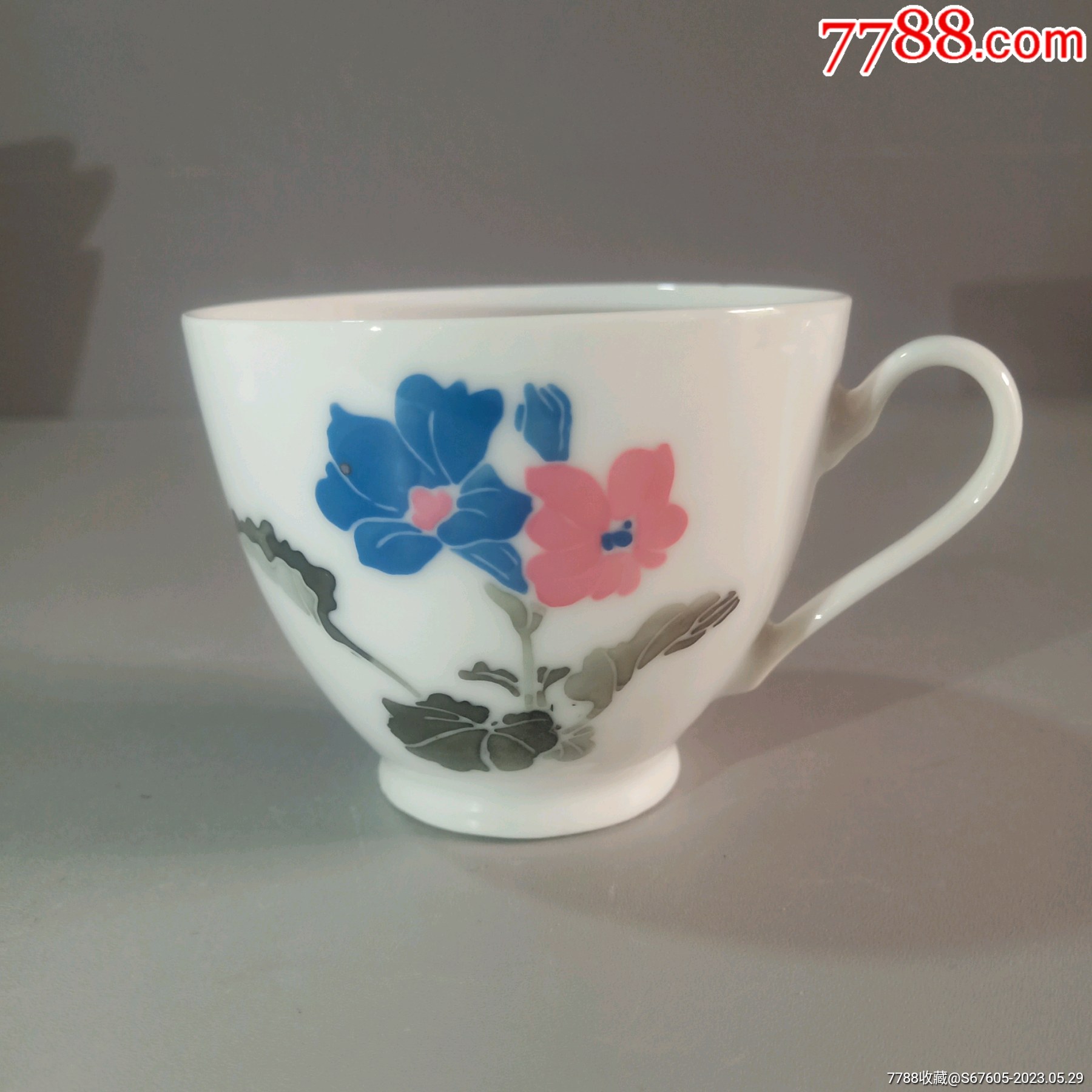 七十年代醴陵星火底款茶杯咖啡杯-价格:169元-se94182604-单色白瓷