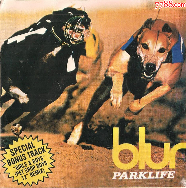 BLUR/PARKLIFE黑盘LPCD-音乐CD-7788红宝书