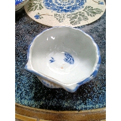 青花仿生貝殼碗(se94464038)_老物控
