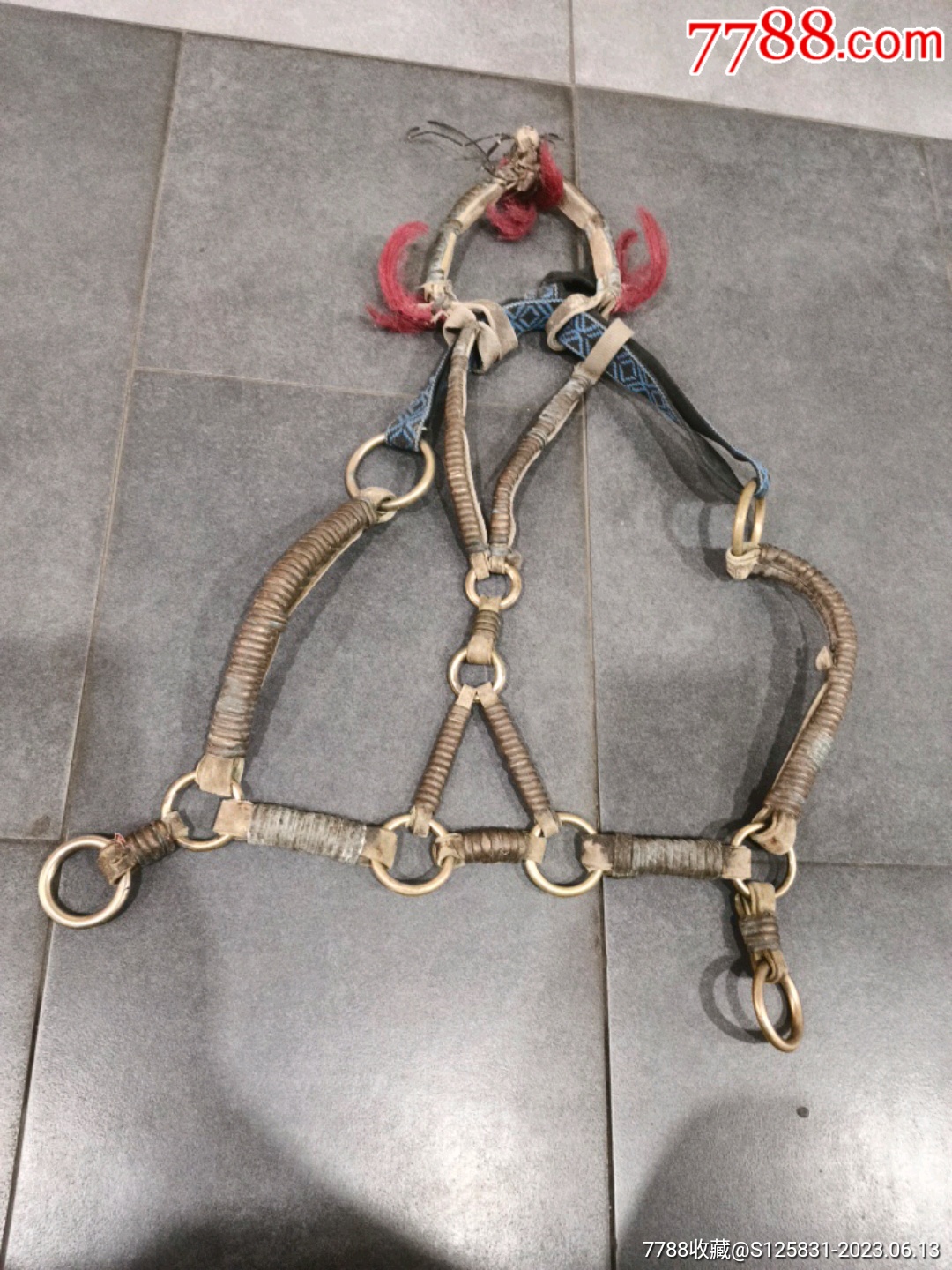 清代高级马笼头-价格:2800元-se94480604-马具/马鞍-零售-7788收藏__收藏热线
