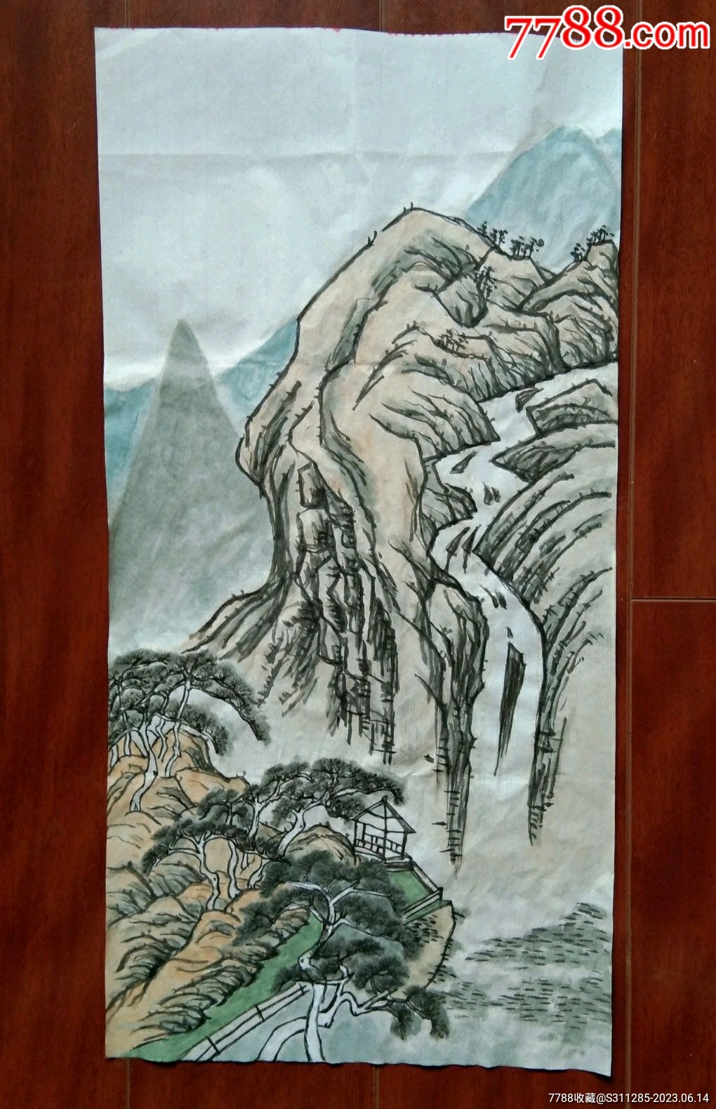 国画山水画_山水国画原作_泉玉汇【7788收藏__收藏热线】