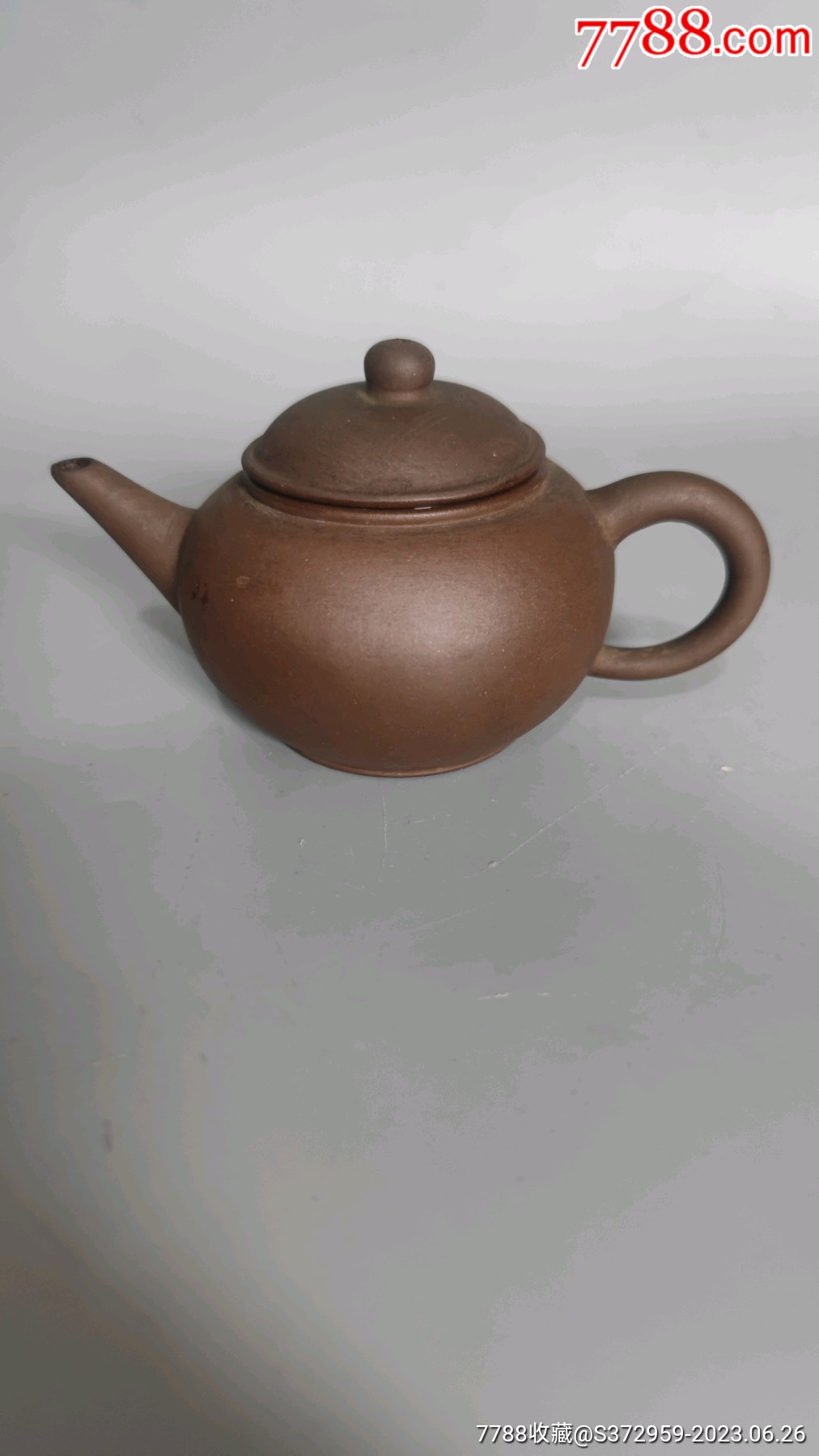 文*时期荆溪惠孟臣制款水平壶_紫砂壶_鉴别图片_收藏价格_7788陶器收藏