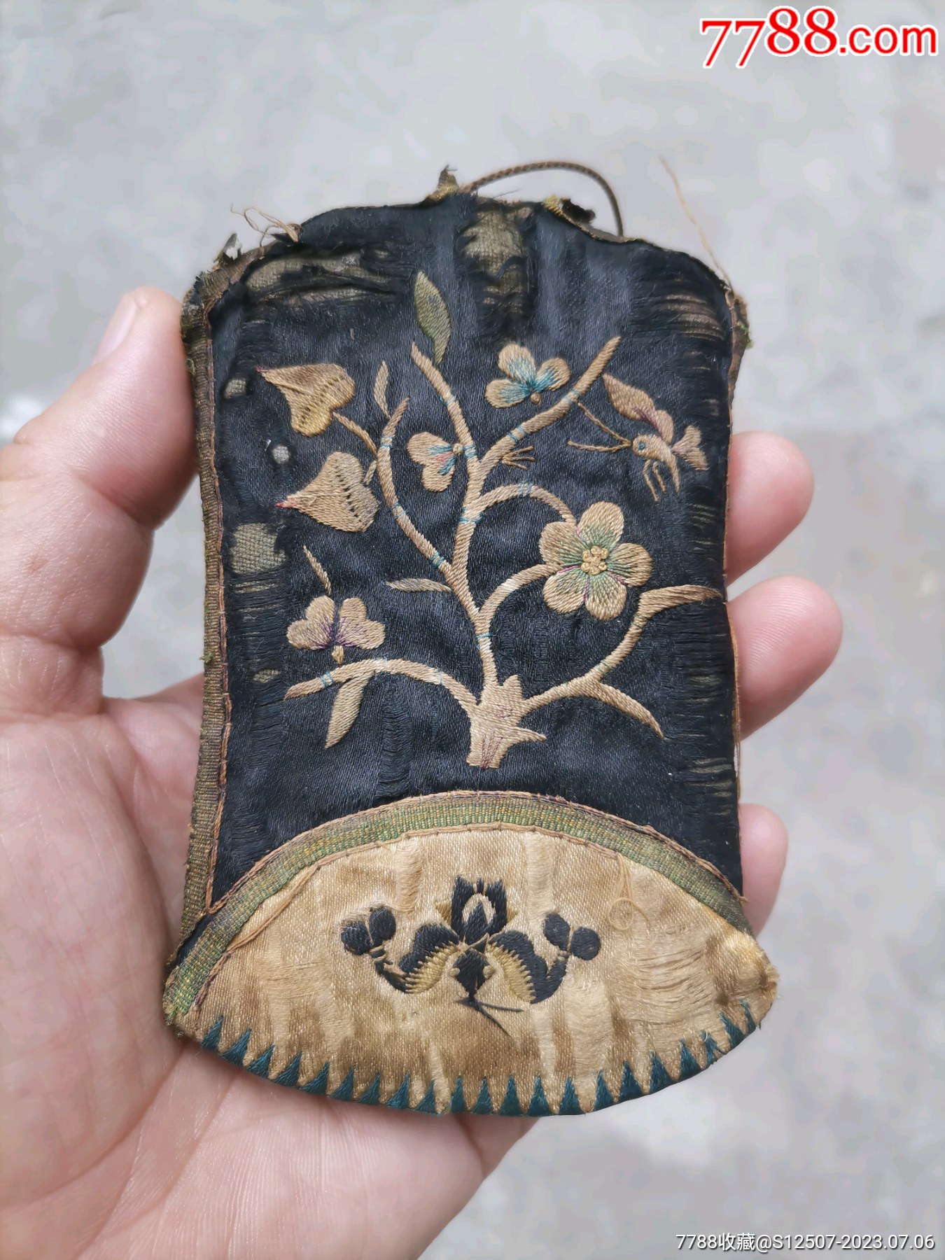 花鸟荷包_荷包/香囊_图片欣赏_收藏价格_7788连环画