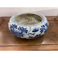 中国美術 清朝期 清代青花纏枝蓮紋花觚 染付蓮紋瓶 唐物 清乾隆青花胭脂紅彩纏枝蓮紋賞瓶《大清乾隆年製》款| Chinese