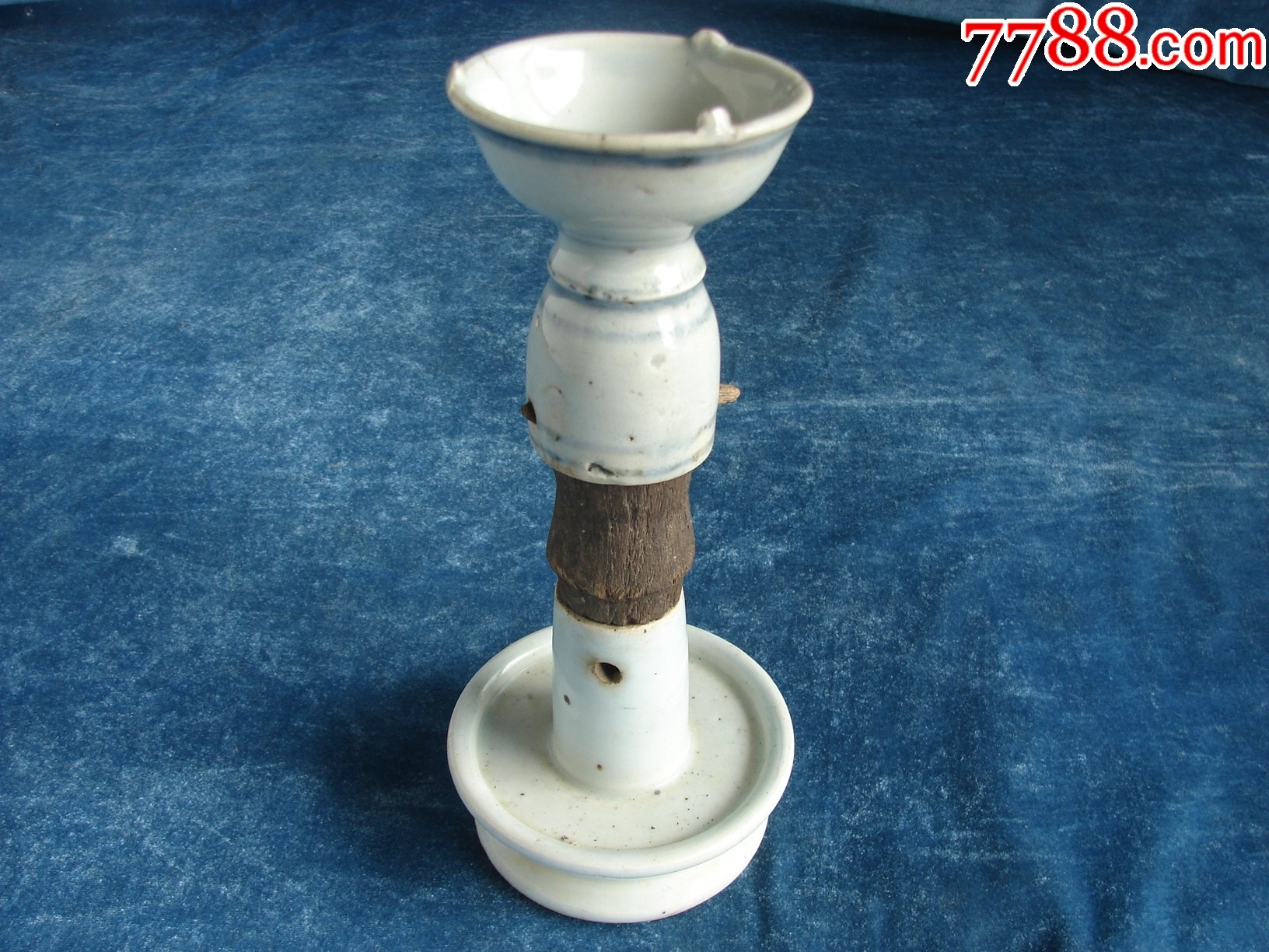 【奇灯异盏】稀见的清代.佛前青釉灯-价格:1500元-se95195566-青白瓷/影青瓷-零售-7788收藏__收藏热线