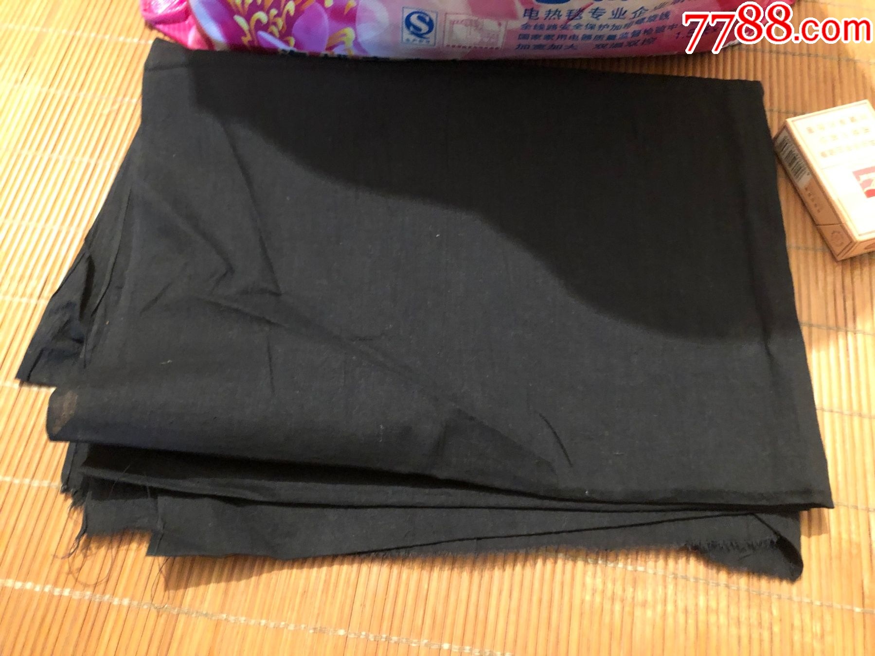 薄料老黑布-价格:10元-se95391498-丝织原料-零售-7788收藏__收藏热线