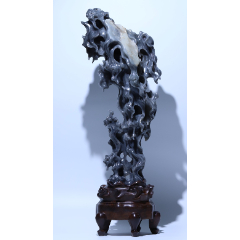 中国古董 骨董 和田玉 青玉 山石擺件 希少品 【仙境】 中国80年代 最贵的一件3450万，和田碧玉摆件历年拍卖最高纪录榜单_百科TA说