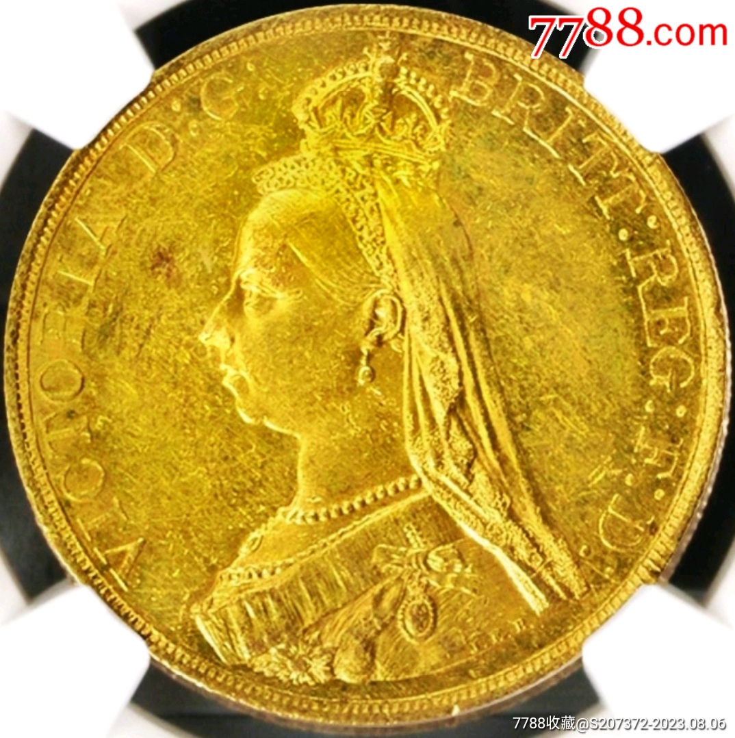 少见原味1887年英国5镑索维林维多利亚马剑金币NGC评级MS61收藏-价格:43000元-se95456631-外国钱币-零售-7788收藏 ...