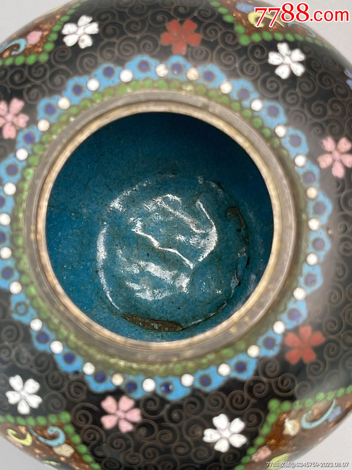 七宝烧盖罐_其他景泰蓝/珐琅_欧亚潮流海外回流【7788红宝书】