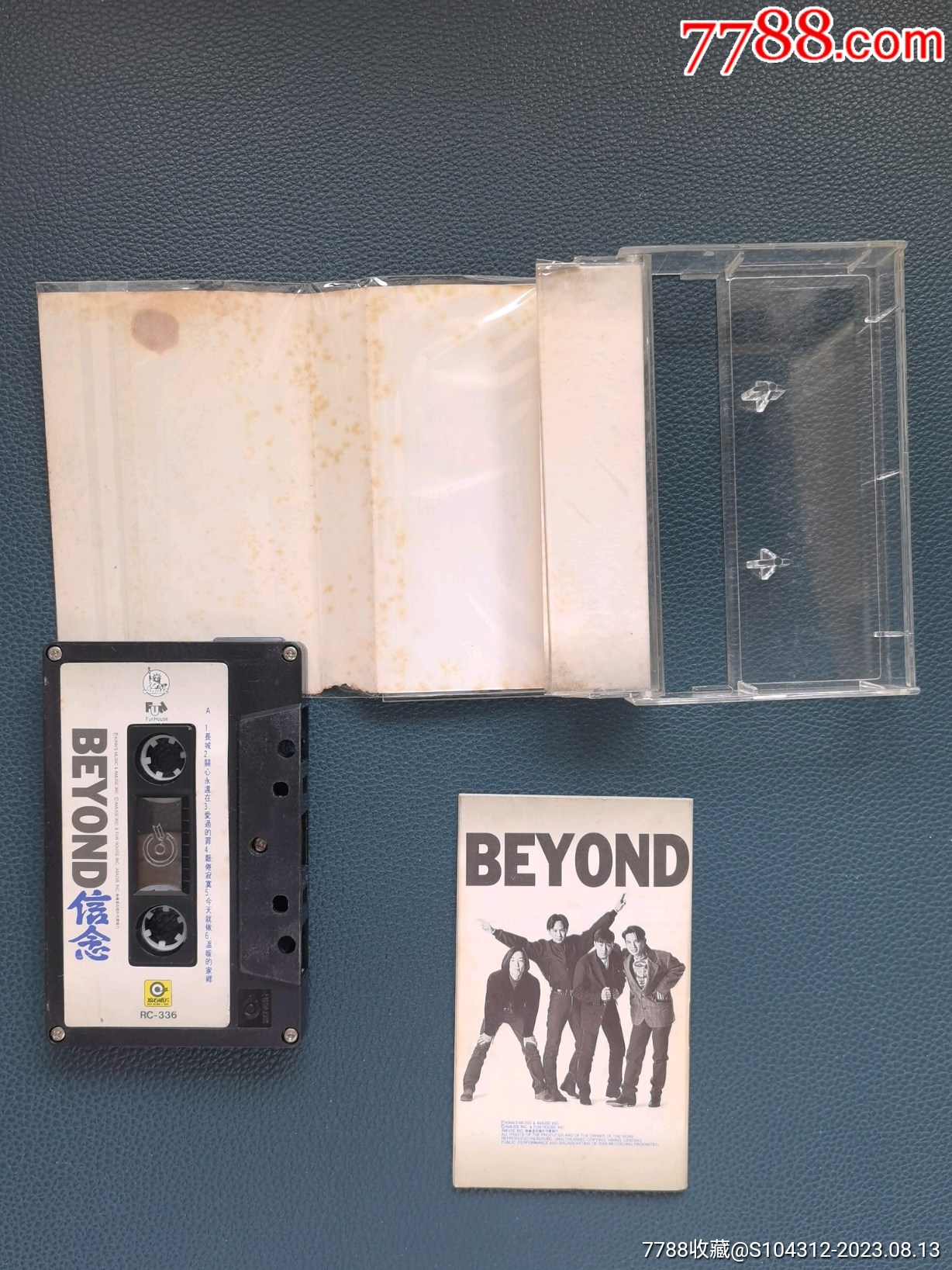 BEYOND信念磁带滚石唱片-价格:155元-se95591418-磁带/卡带-零售-7788茶具
