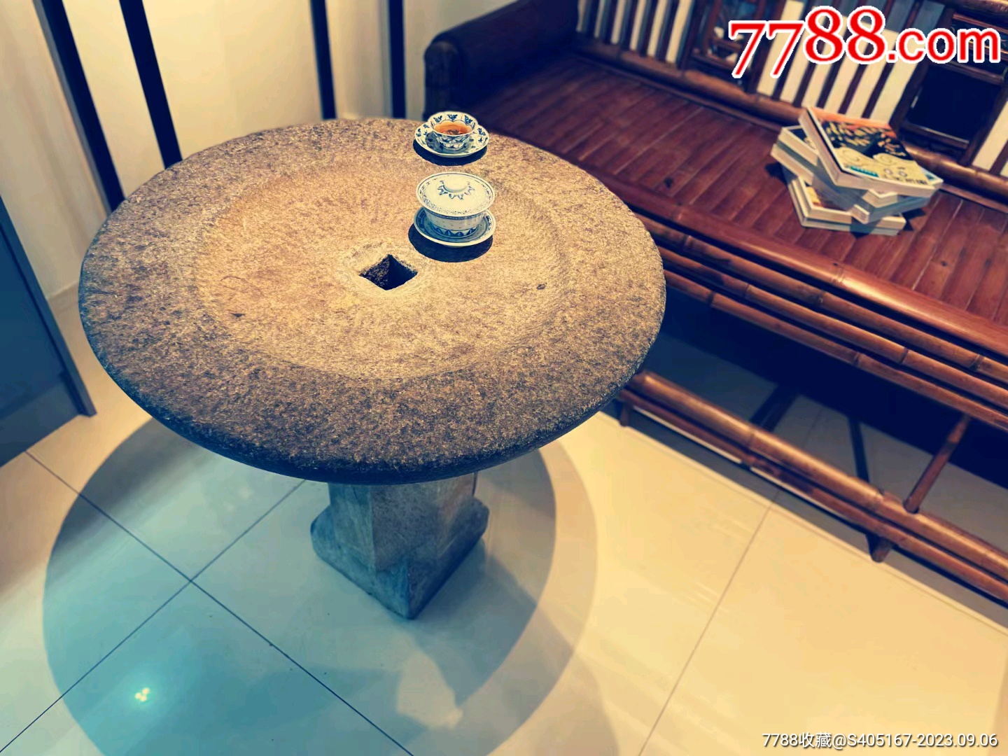 老石桌-价格:8000元-se96046115-石桌/石凳-零售-7788收藏__收藏热线
