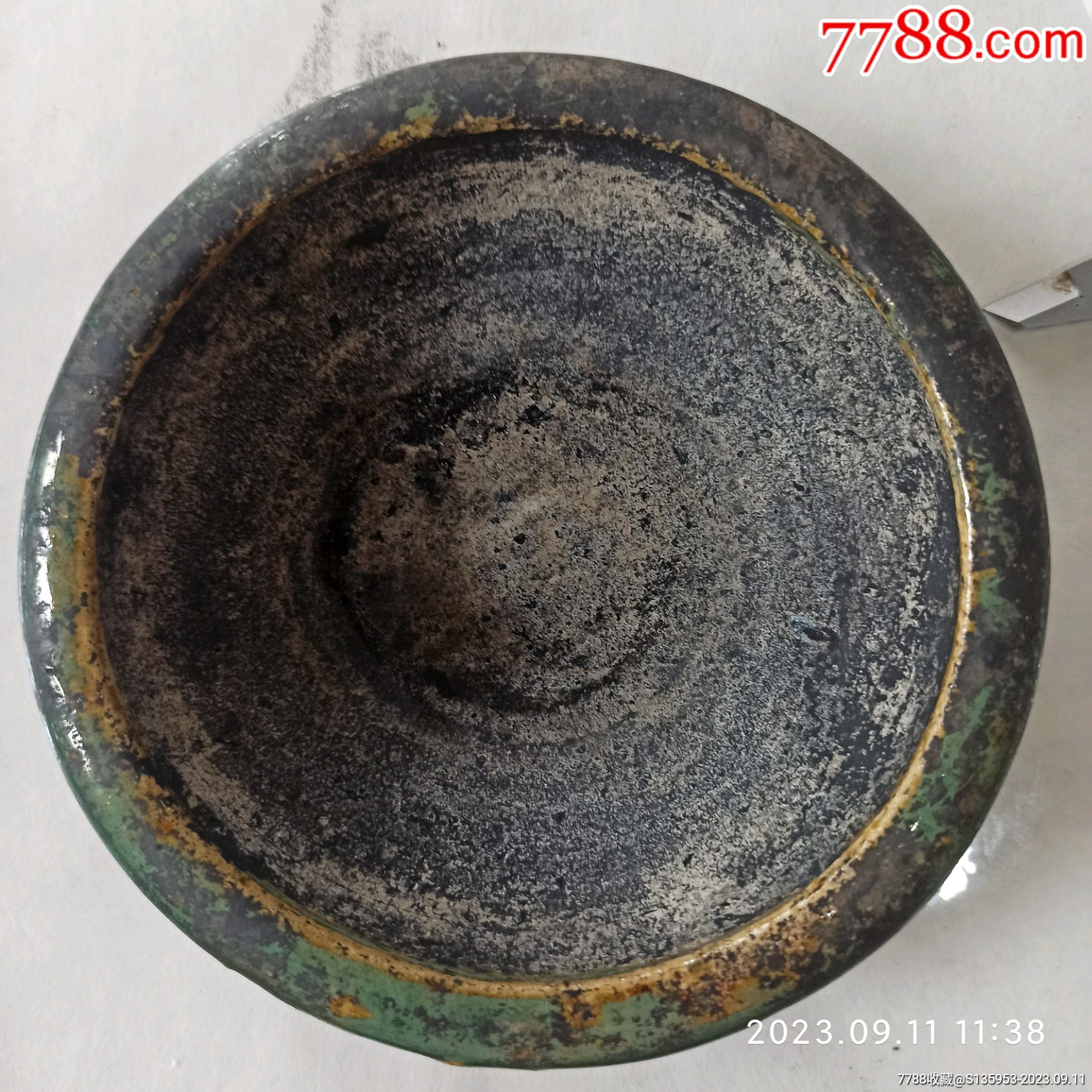 绿釉墨盘_绿釉瓷_老姚收藏【7788收藏__收藏热线】