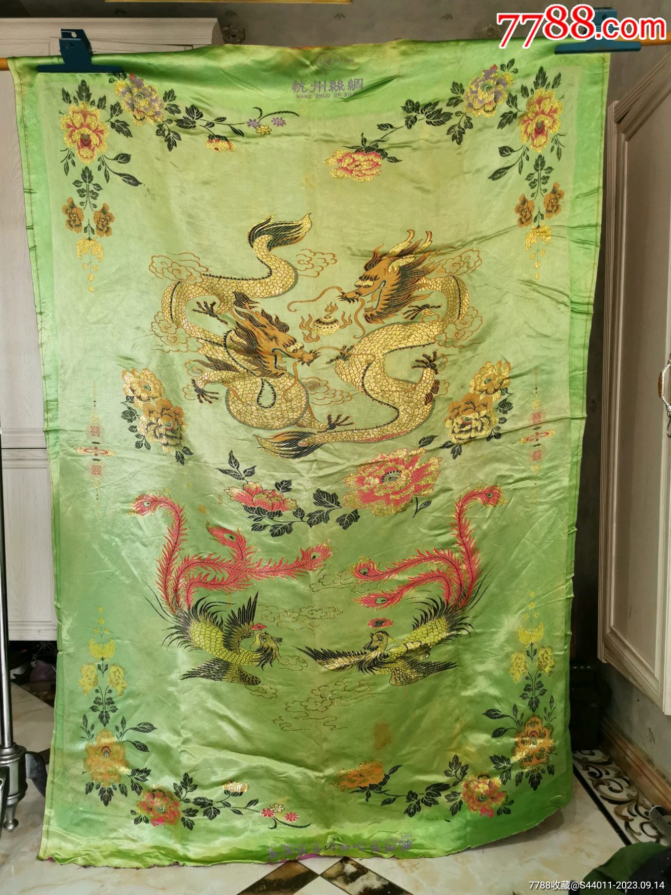 缎子被面,老绸缎-价格:120元-se96183695-床单/被套-零售-7788收藏__收藏热线