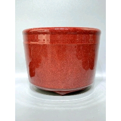 清祭红釉梅瓶-红釉瓷-7788文玩