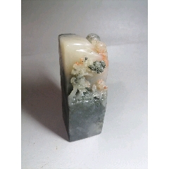 2块小寿山芙蓉石印章章料-寿山石-7788红宝书