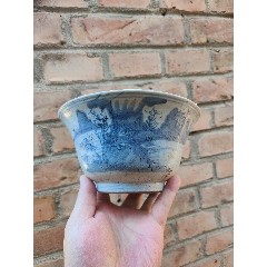 明代青花大碗(se96621452)_江山多嬌