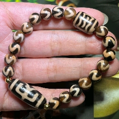 精品高抛光满螺法螺天珠45021