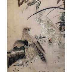 清時代刺绣花鳥絵 額 苏绣 骨董品 中國古美術 清時代刺绣花鳥絵 額 苏绣 骨董品 中國古美術 - メルカリ