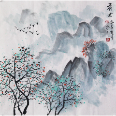 广西美协会员蒋小松手绘!