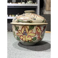 独特な ▽鴻▽明 成化年製款 綠釉 花邊 供盤 古陶瓷品 置物 古賞物