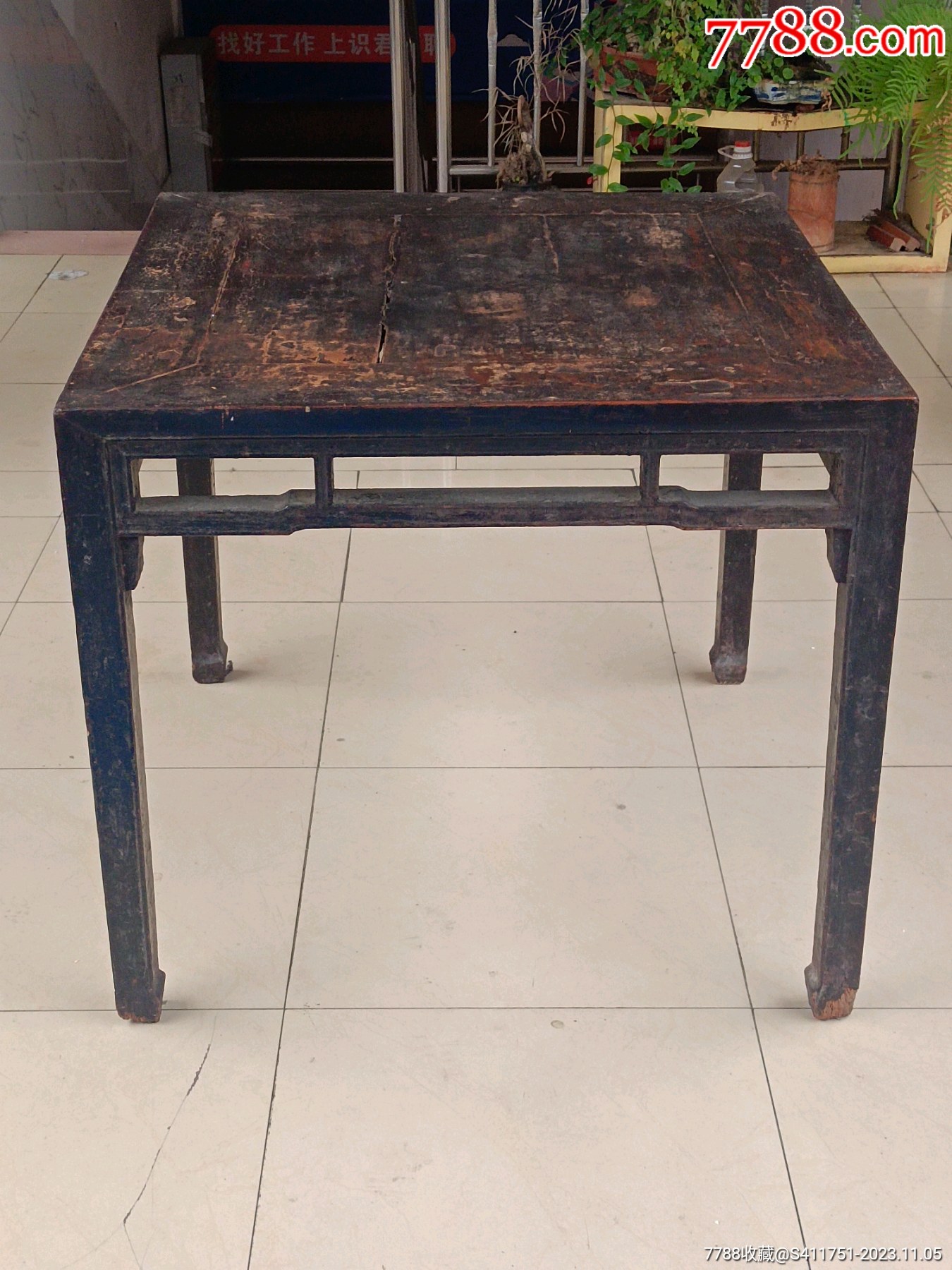 清代八仙方桌-价格:2000元-se97141904-木桌/几/案-零售-7788收藏__收藏热线
