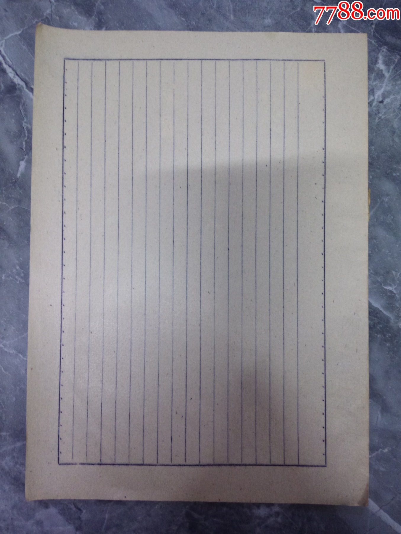 民国老稿纸一本40张左右_其他文房用具_红色纸品行【7788收藏__收藏热线】