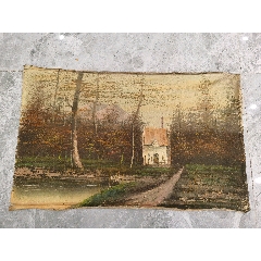 很老的油画、_油画原画_文文收藏店【7788旧书网】