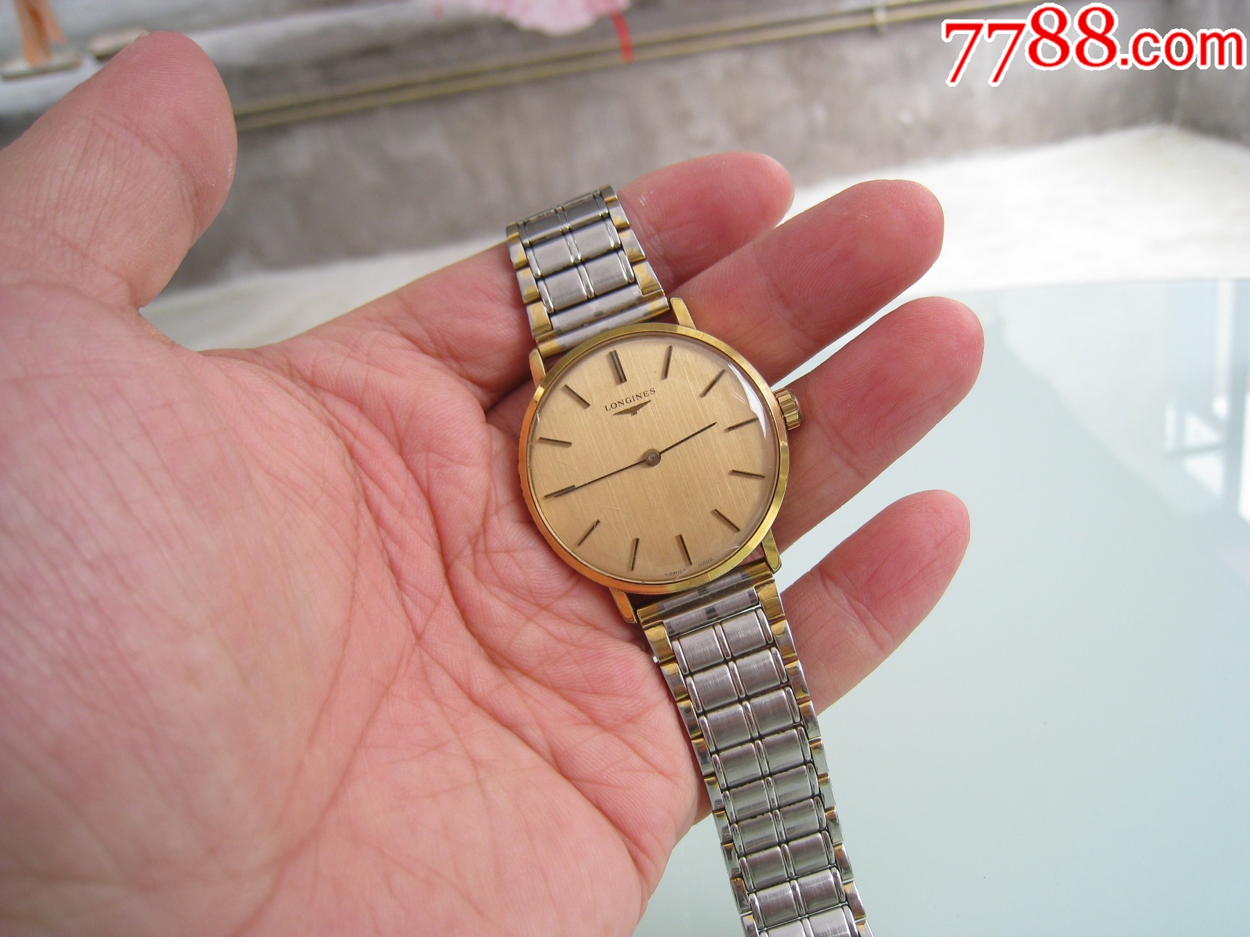 浪琴6902包金瑞士表【手动机械】男-手表/腕表-7788商城__七七八八