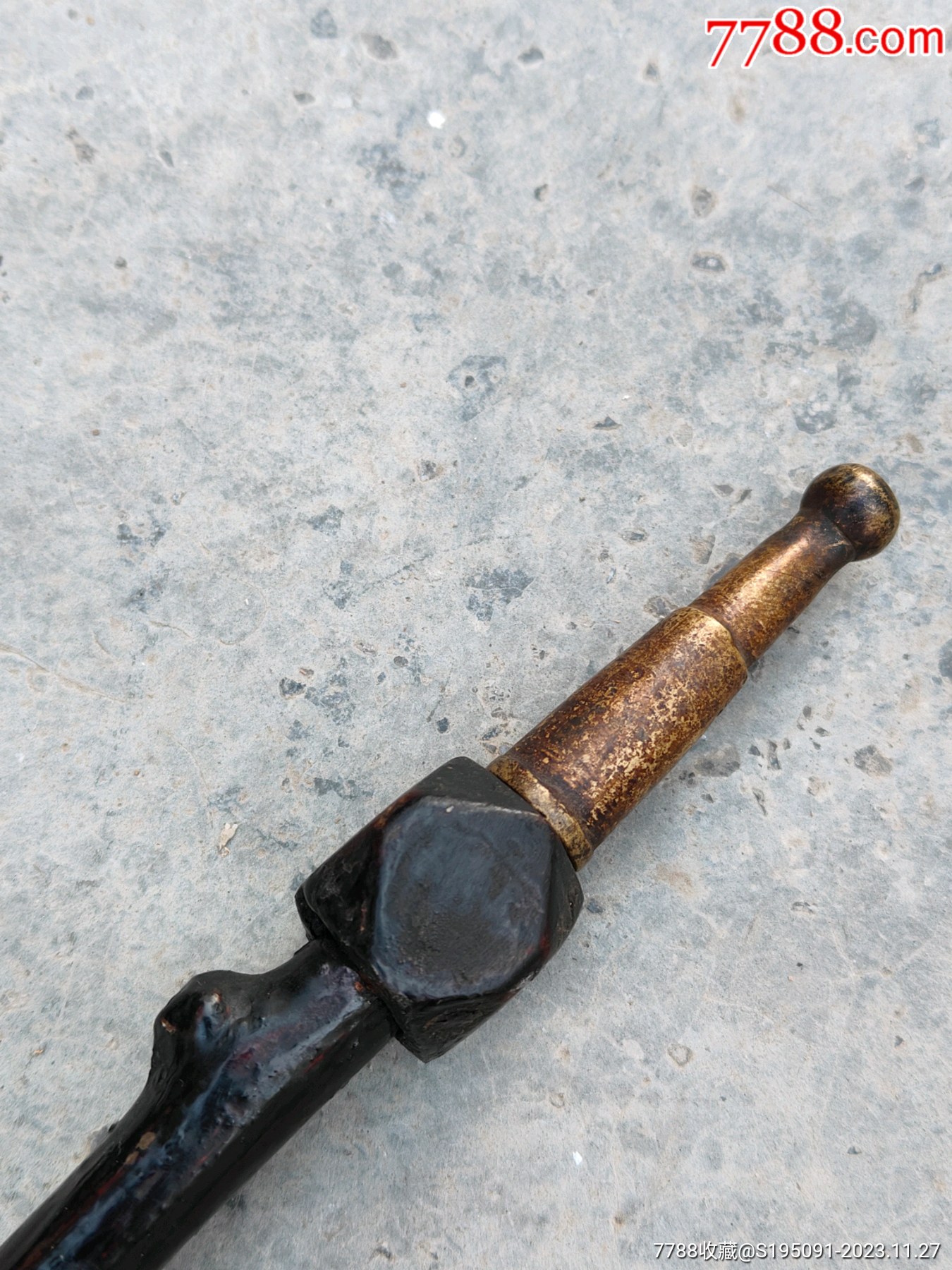 清代老烟杆烟斗烟袋民俗老物件一套