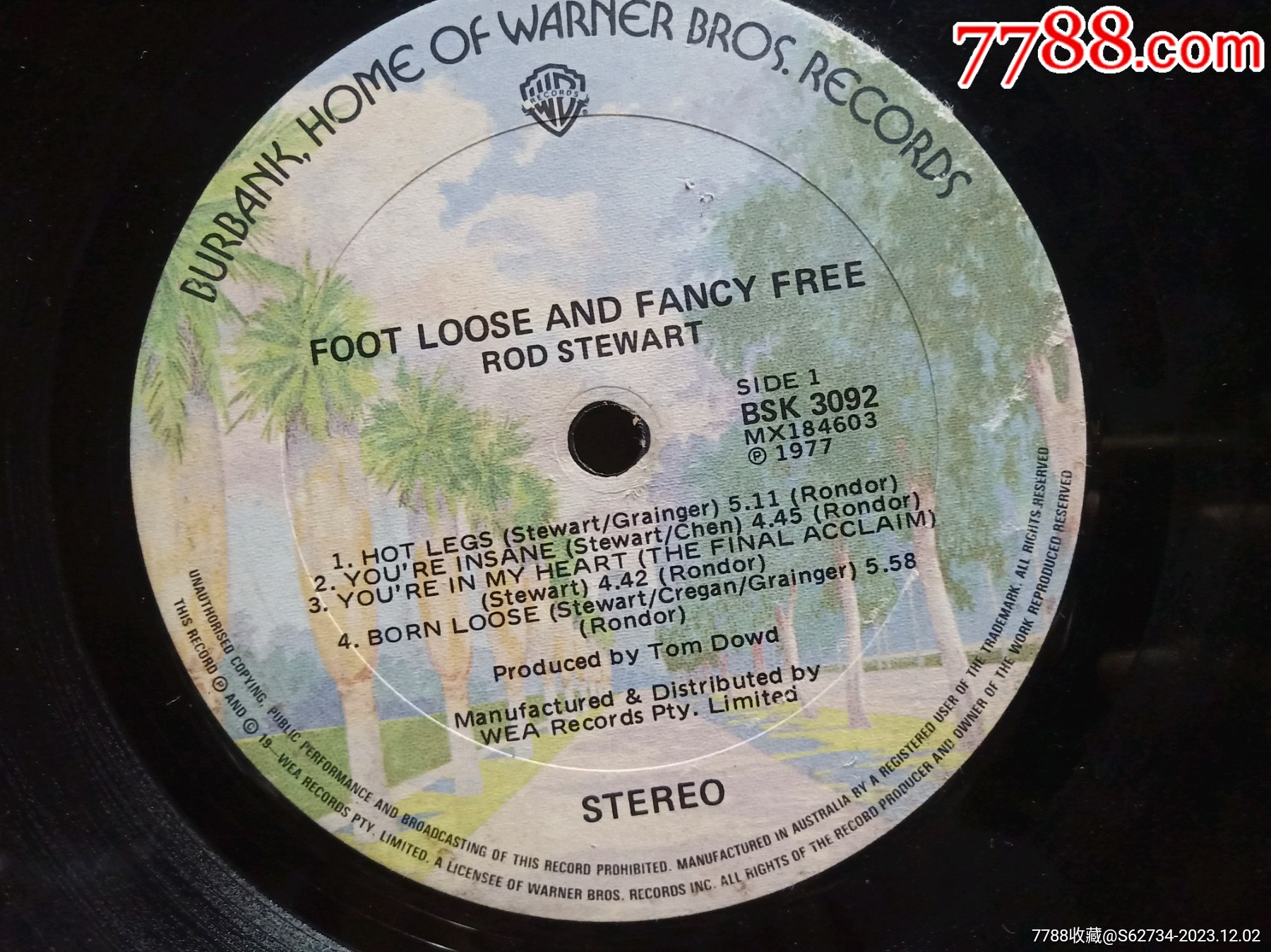 ROD-STEWART-FOOT-LOOSE-AND-FANCY-FREE-价格:15元-se97667294-外语唱片/胶片-零售-7788