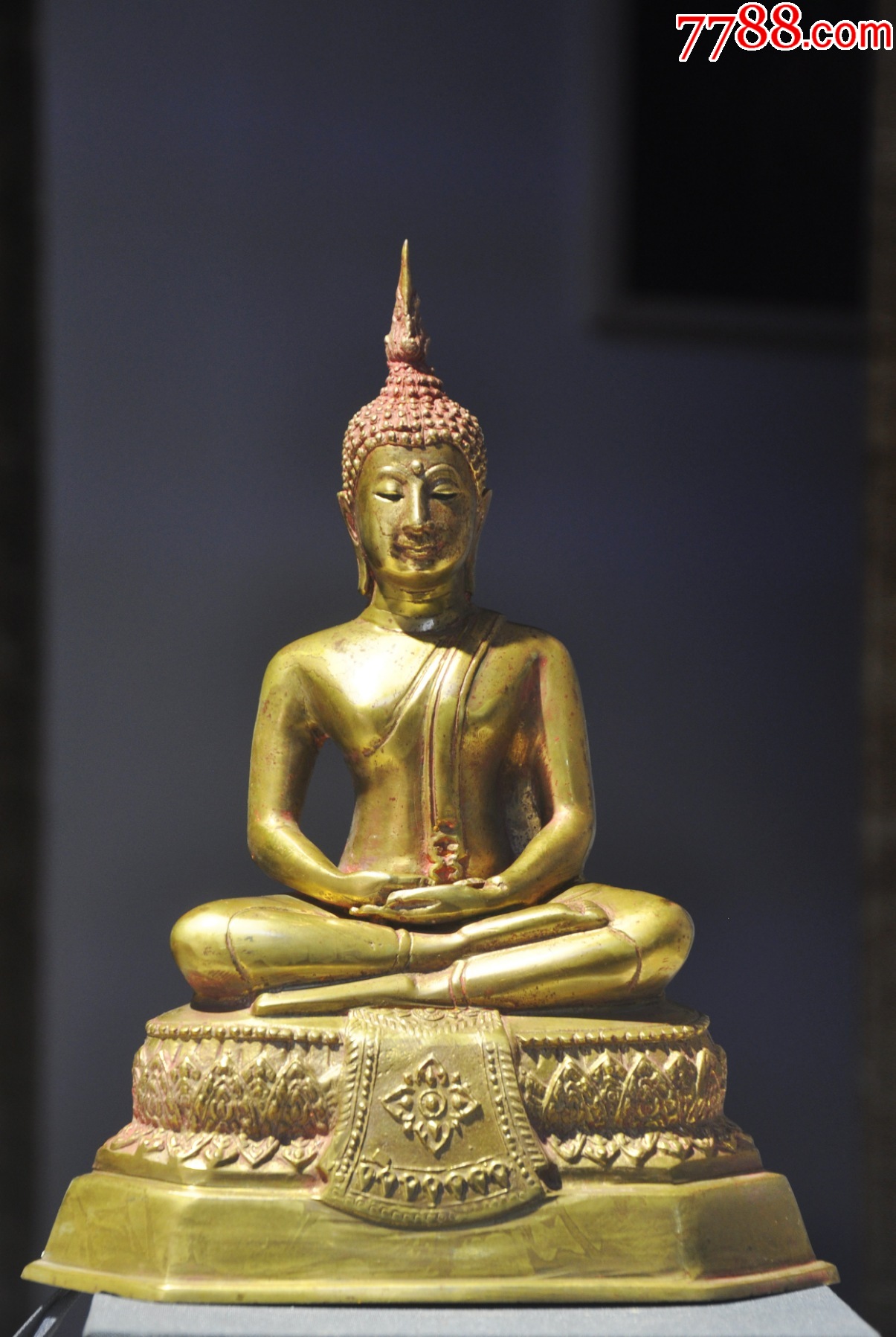 泰国佛像龙婆索通-铜像/铜佛像-7788旧书网