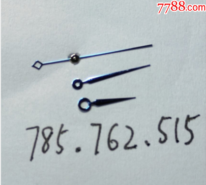 蓝色表针：785表针/762表针-价格:5元-se97796539-表盘/针摆-零售-7788收藏__收藏热线