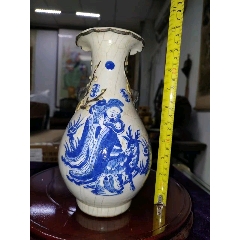 清代光绪青花豆青釉加白150件瓶-青花瓷-7788旧书网