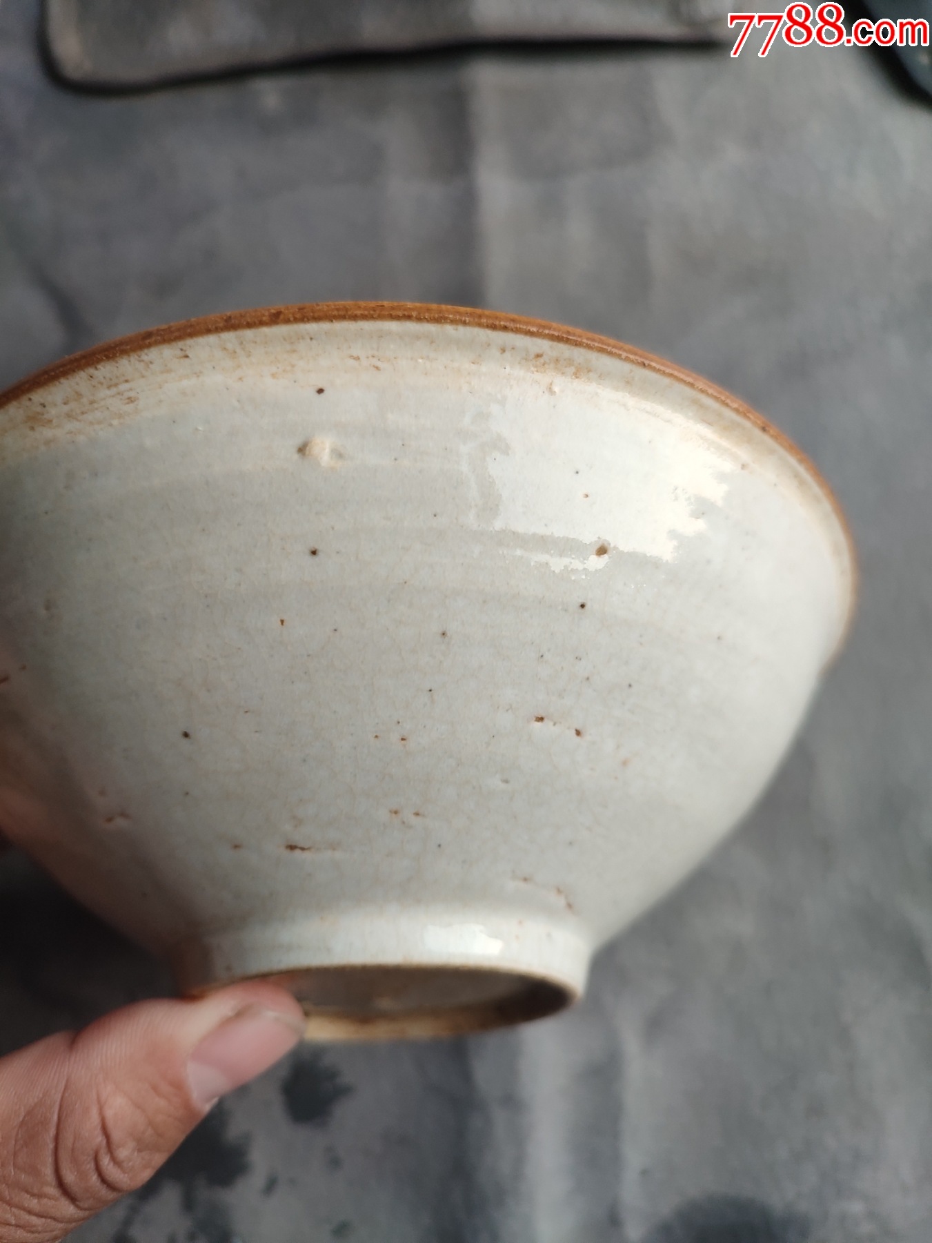 全品宋代瓷器碗，如图所示，口径14厘米_青白瓷/影青瓷_一线摆地摊