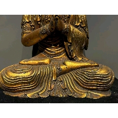 木雕刷金佛像_雷雷的店