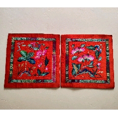 中国　貴石貼　花鳥扁額 中国 貴石貼 花鳥扁額 （柳緑花紅妃の柵・額Aタイプ | ご贈答品
