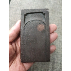 端砚 特大的明代日月端砚-端砚-7788旧书网