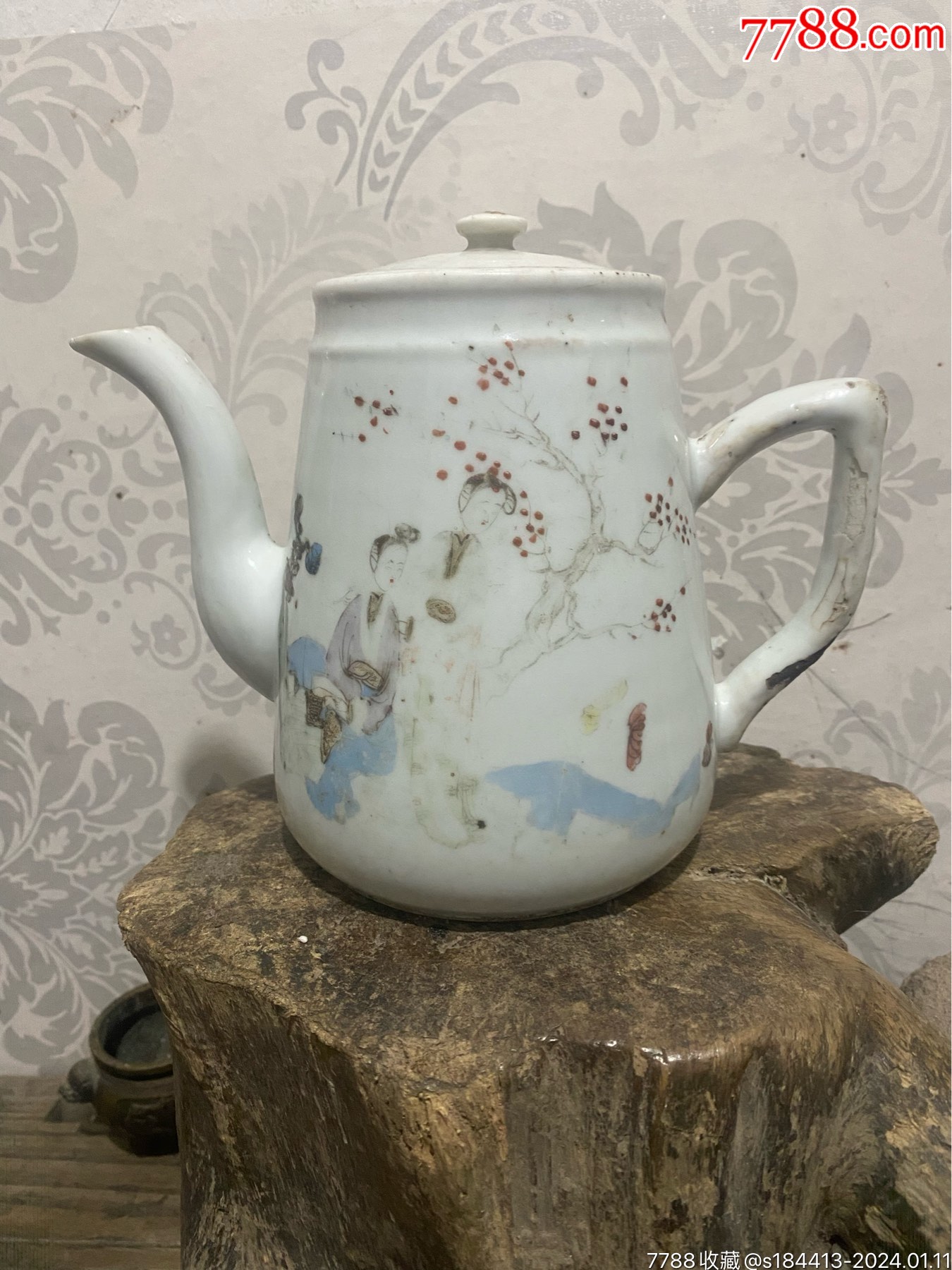 中国紫砂工艺 功夫茶具 急須と茶碗セット Amazon.com | 彩绘泡茶壶单