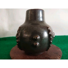 老窑铁釉鼓钉笔洗-笔洗-7788旧书网