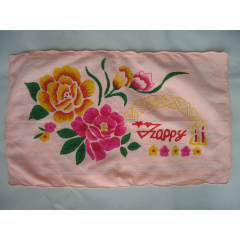  /strong>_枕套/枕巾/枕顶_枕巾__年代不详__其他材质__花鸟