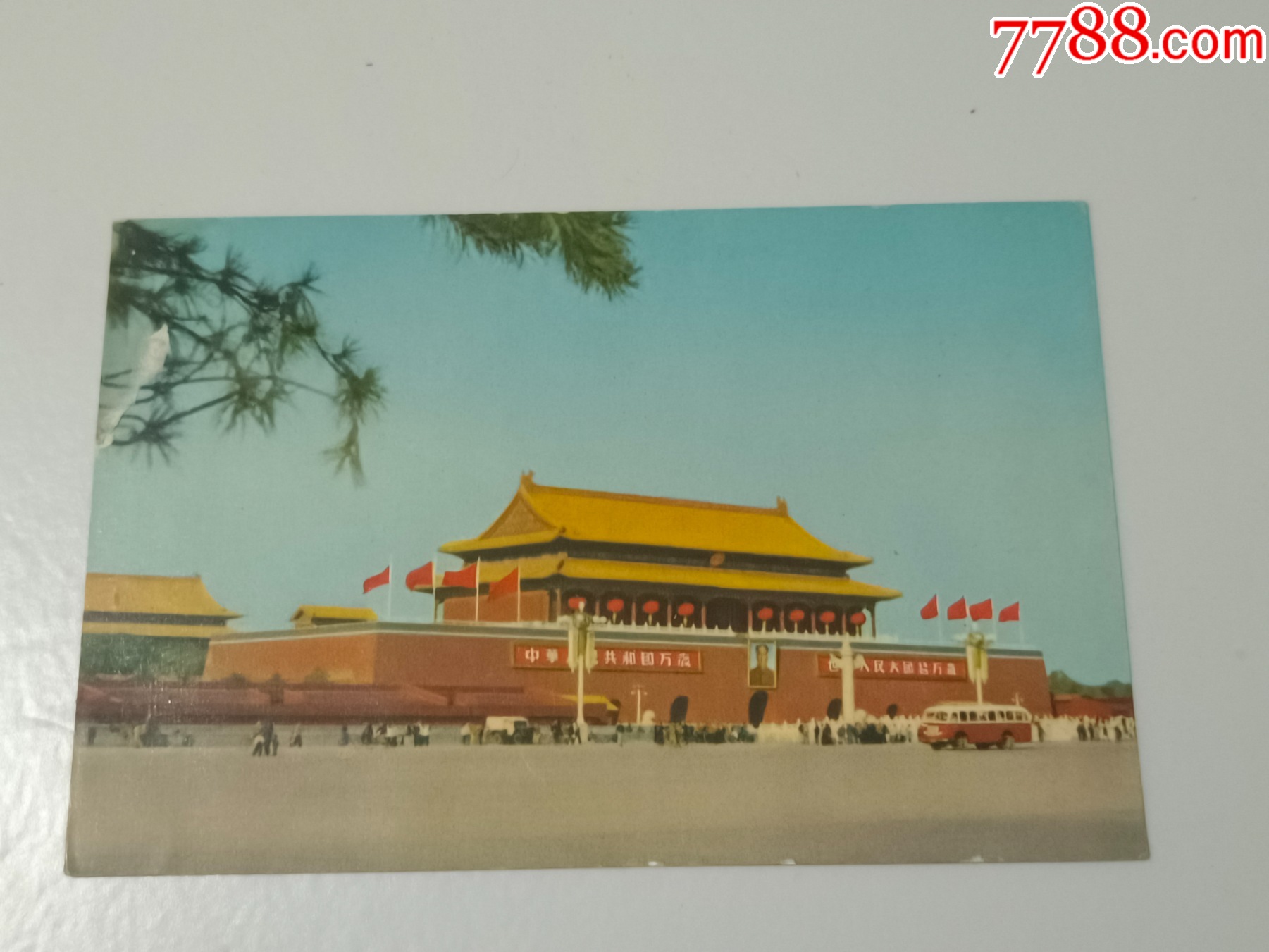明信片119:天安门_明信片/邮资片_图片欣赏_收藏价值_7788画册网